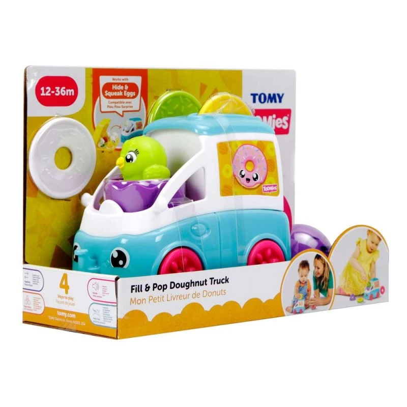 Tomy Toomies Яйца Шофьори-Камион за Донати E73095-B